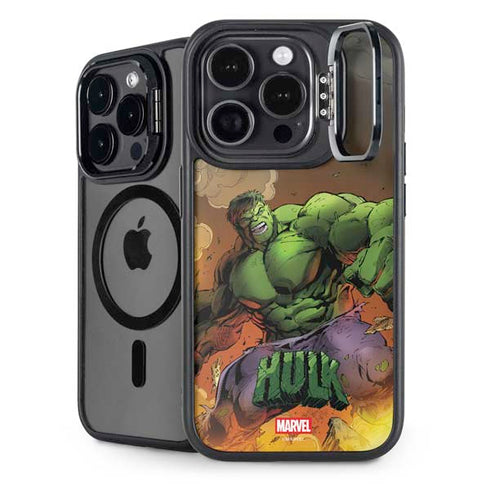 Marvel Hulk Smash iPhone 15 Pro Max Kickstand Case